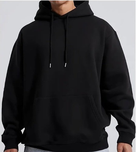 Men solid oversized pullover - oversized,