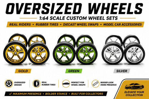 Oversized wheel sets - wheel, (m)