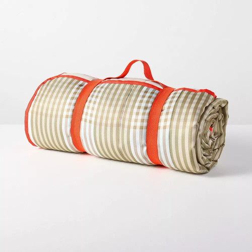 Oversized picnic blanket tan - oversized,