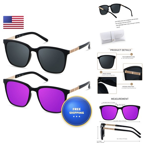 Lyzoit oversized sunglasses - oversized, 2
