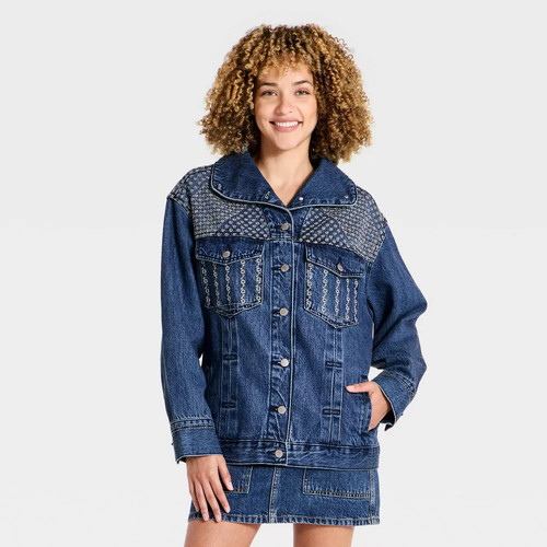 Women oversized embroidered - women's,