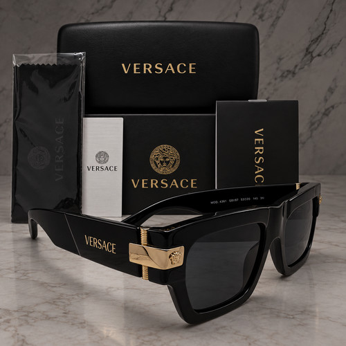 Versace ve4464 black grey - black,